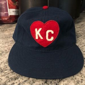 Charlie Hustle Navy KC Heart Ball Cap